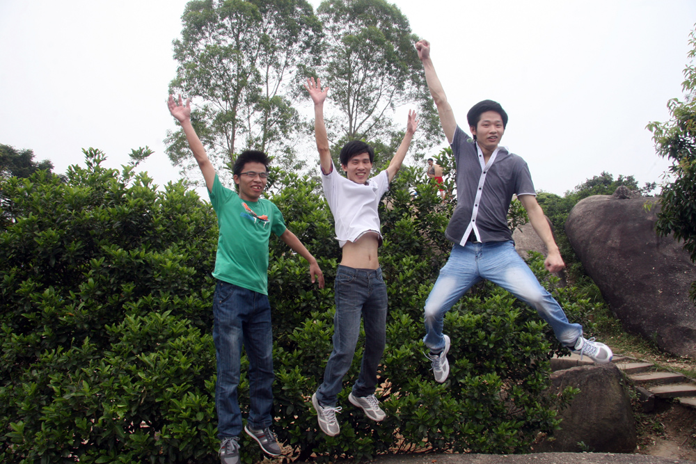 快到火炉山顶了